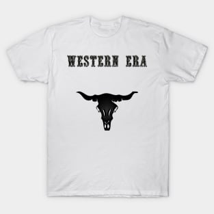 Western Era - Ox Head Skeleton T-Shirt